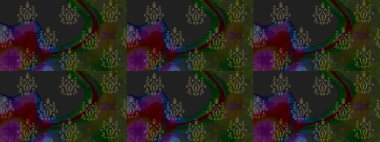 Şatafatlı bahar bahçesi dokusu. Gri renkli çiçek çizimi. Gri renkli çiçekler. Raster illüstrasyonu. Çiçek deseni.