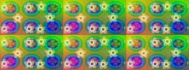 Raster resim. Renkli arka plan üzerinde izole sevimli kar taneleri. Güzel kar tanesi simgesi. Basit örnek web için güzel kar tanesi simgesinin.