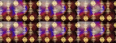 Kar tanesi kışı kahverengi, mor ve bej renklerde izole edilmiş. Kahverengi, mor ve bej renkli siluet. Kutlamanın sembolü. Raster illüstrasyonu. Noel tasarımı için. Yeni yıl işareti.