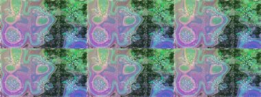 Raster illüstrasyonunda kusursuz çiçek deseni. Suluboya tarzında nötr renkler üzerine çiçekler.