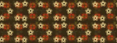 Raster Noel soyut renkli arka plan ve tatlı kar tanesi. Kar taneleri deseni. Raster illüstrasyonu. Noel Kar Taneleri Arkaplanı. Şirin Desen.