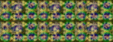 Kar Tanesi Raster simgesi arkaplanı. Kış yeşili, mavi ve kahverengi Noel kar beyazı kristal element. Meteoroloji buz koleksiyonu. Xmas Frost kar taneleri izole edilmiş siluet sembolü. Raster çizimi.