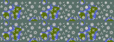 Renkli Yaz Temalı eskiz kalıbı. Raster çiçekli arka plan. Güzel eskiz şekli. Düz Çiçek Elementleri Tasarımı. Yazdır. Şirin kumaş deseni.