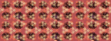 Kar tanesi renkli desen. Raster resim. Raster kar taneleri arka plan. Snowflakes desen. Renk arka plan üzerinde izole soyut kar taneleri ile düz tasarım.