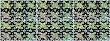 Çiçek deseni. Raster kusursuz. Güzel kumaş deseni. Renkli Bahar Temalı Kusursuz Arkaplan. Düz Çiçek Elementleri Tasarımı.