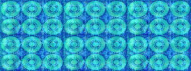 Kar Tanesi Simgesi. Raster illüstrasyonu. Raster illüstrasyonu. Kar taneleri mavi, yeşil ve nötr renklerde izole edilmiş.