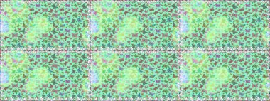 Sevimli kelebekler. Raster geleneksel halk güzel dekor mavi ve yeşil arka plan giyim tasarımı için.