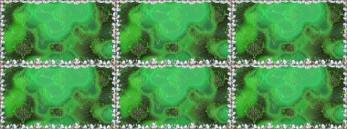 Güzel kumaş deseni. El çizimi. Çiçekler, dallar, bitkiler ve çiçekler. Raster illüstrasyonu.