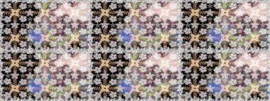 Seamless modeli küçük çiçek. Sevimli çiçek arka plan. Güzel kumaş deseni. Raster illüstrasyon.