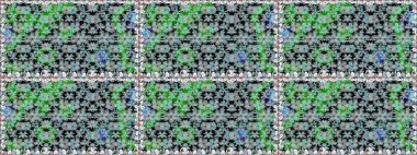 Sabıka fotoğraflarında, bebek kıyafetlerinde, duvar kâğıtlarında, paket kutularında falan kullanılabilir. Zarif, parlak ve pürüzsüz gri çiçek deseni tasarımı.