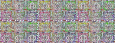 Motley illüstrasyonu. Tarafsız çiçekli bahar çiçekleri. Küçük çiçekte güzel bir desen. Moda baskıları için zarif bir şablon. Küçük renkli çiçekler..