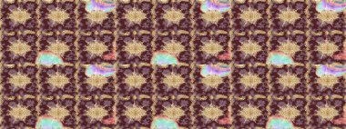 Kahverengi renkler üzerine grafiksel modern çizim deseni. Çiçek desenli çizim. Skeç raster arka planı. Duvar kâğıdı barok, İspanyol kumaşı.