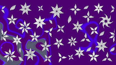 Güzel kumaş deseni. Raster suluboya deseni, narin çiçekler, menekşe çiçekleri, tebrik kartı şablonu..