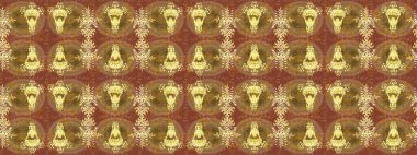 Raster illüstrasyonu. Kar taneleri altın renklerde izole edilmiş. Kar Tanesi Simgesi. Raster illüstrasyonu.