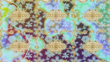 Paisley 'ler zarif çiçek desenli eskiz arka plan duvar kâğıdı resimleriyle klasik güzel modern 3D çizgili sanat eseri ve nötr desenli çiçek yaprakları ve süslemeleri..