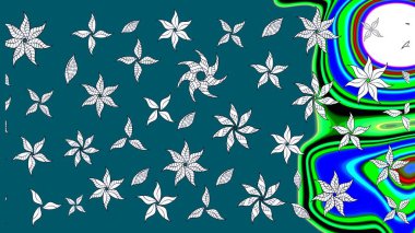 Doğal kozmetik ürünleri, parfüm, çiçekçi dükkanı için bahar ihalesi tasarımı. Karşılama ya da düğün geçmişi olarak kullanılabilir. Paket kağıdı için en iyisi. Mavi lale çiçekli Raster çizim deseni.