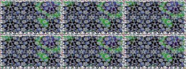 Raster desen. Botanik seamless modeli. Suluboya efekti. Organik öğeleri.