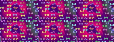 Çocuk kelebek çizim kalıbı. Mor renkli sanat kelebekleri. Raster. Kağıt, kumaş, ambalaj kağıdı ve duvar kağıdı tasarımı için sevimli bir arkaplan.