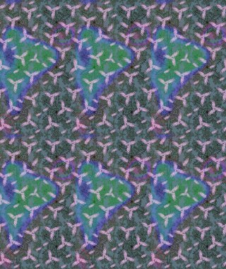 Raster illüstrasyonu. Robot resim. Küçük çiçekte sevimli çiçek deseni var..