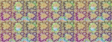 Doğu tarzı arabesk tarzında altın elementler. Raster Golden eskiz kalıbı. Çizim altın desenli bukleler. Tarafsız renkler üzerine çizim deseni.