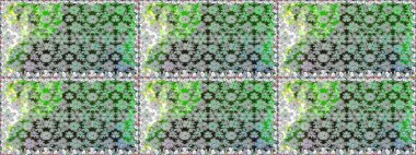 Çiçekli karalama şeklinde Raster çiçek deseni. Gri renkli çiçekler. Nazik, sevimli çiçek arkaplanı..