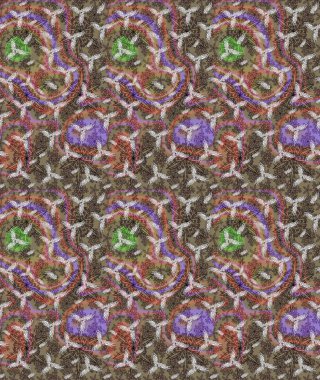 Çiçek desenli çizim. Bej renkli Asya tekstili. Raster illüstrasyonu.