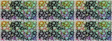 Doğa. - Gri çiçekler. Küçük çiçekte güzel bir desen var. Çiçek kolajı. Çiçek arkaplan. Çiçek kompozisyonu. Raster deseni.