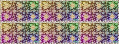 Kusursuz klasik raster altın desenli. Geleneksel oryantasyon süsü. Klasik klasik klasik arka plan. Tarafsız renklerde altın elementlerle kusursuz desen.