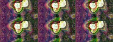 Çiçekler, dallar, bitkiler ve çiçekler. El çizimi. Güzel kumaş deseni. Raster illüstrasyonu.