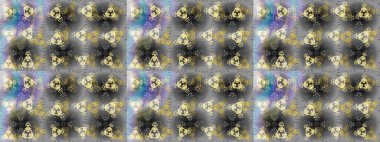 Raster illüstrasyonu. Güzel tasarım. Gri, nötr ve bej kar taneleri. Noel için tatil tasarımı, yeni yıl moda baskıları. Kar tanelerinin soyut arkaplanlı Noel arkaplanı.