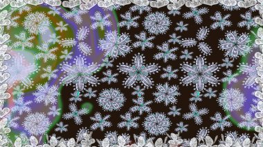 Düz Çiçek Elementleri Tasarımı. Yazdır. Renkli Yaz Temalı Kusursuz Arkaplan. Güzel kumaş deseni. Raster çiçekli arka plan. Sevimli, pürüzsüz desen.