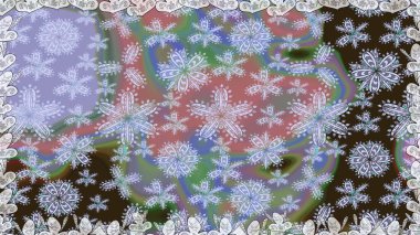 Tarafsız renklerde çok renkli, zarif küçük çiçekler ve komik böcekler, raster deseni, illüstrasyon.