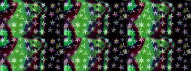 Çiçekli eskiz çizimi. Siyah renkli çiçekler. Renkli Yaz Temalı eskiz kalıbı. Düz Çiçek Elementleri Tasarımı.