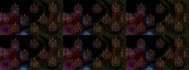 Siyah renkli çiçekler. Çiçek süslemeli çizim deseni. Raster illüstrasyonu.