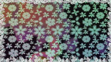 Düz Çiçek Elementleri Tasarım Raster illüstrasyonu. Gri renkli çiçekler. Renkli Bahar Temalı, pürüzsüz bir arka plan. Çiçekli, suluboya desenli kusursuz çiçek deseni.