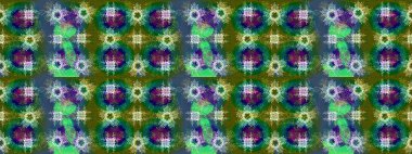 Altın desenli yeşil, mavi ve nötr renklerde altın elementler. Barok tarzında eskiz oryantal süsü. Raster oryantal süs. Geleneksel klasik altın desen.