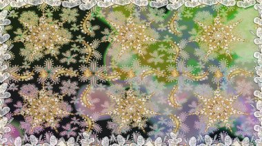 Kış kar dokusu duvar kağıdı. Sembol bayramı, yeni yıl kutlamaları, altın desenler. Tarafsız renklerde altın kar taneleri. Noel altın kar taneleri kusursuz desen.