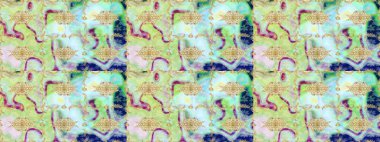 Oriental raster klasik nötr ve altın desenli. Soyut bir arkaplan çiz. Raster illüstrasyonu.