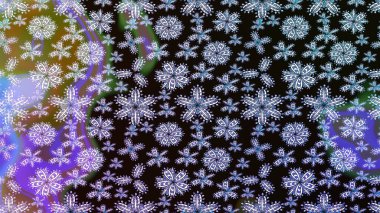 Çiçek duvar kağıdı. Renkli süs kenarı. Çizim kalıbı. Raster illüstrasyonu. Hint süsü. Siyah renklerde.