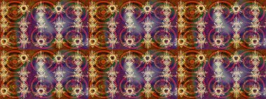 Raster Noel soyut renkli arka plan ve düşen kar tanesi. Noel süslemeleri ve Noel süslemeleri.