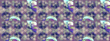 Kar taneleri deseni. Raster illüstrasyonu. Arkaplanda soyut kar taneleri olan düz tasarım. Kar taneleri arka planda. Kar tanesi süslemeli desen.