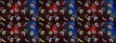 Kar Tanesi Simgesi. Kar Tanesi Raster illüstrasyonu. Kahverengi, mavi ve gri renklerde izole edilmiş. Kış kar taneleri.