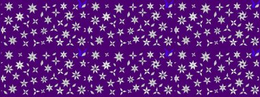 Renkli Bahar Teması eskiz kalıbı. Düz Çiçek Elementleri Tasarımı. Raster illüstrasyonu. Güzel kumaş deseni. Zentangle soyut çiçekleri. Çiçek tozu..