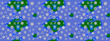 Eski usul. Tomurcukları papatya çiçekleri olan sevimli bir çiçek deseni. Miles Fleur, süslü püslü bir süs. Kumaş, tekstil, duvar kağıdı baskısı için. Raster illüstrasyonu. Taslak arkaplan.