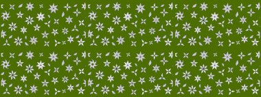 Raster deseni. Küçük çiçekte güzel bir çiçek deseni var. Çiçekli çiçek deseni, suluboya..