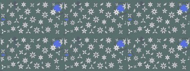 Düz Çiçek Elementleri Tasarımı. Raster illüstrasyonundaki çiçek desenli çizim. Tarafsız renklerde çiçekler. Renkli Yaz Teması çizim şablonu.