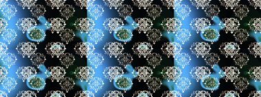 Kartlar, davetiyeler, tarih kartları ve daha fazlası için kullanılabilir. Tatlı suluboya, dikişsiz çiçek deseni. Büyük bir suluboya çiçek seti..