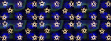 Mavi, siyah ve gri renkler üzerine şirin soyut kar taneleri raster tasarımı. Yeni yıl kar tanesi. Düz kar karalama ikonları, kar taneleri silueti Noel afişi için, kartlar.