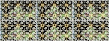 Çiçeksiz desenlerin resmi. Tarafsız renklerde vadinin çiçekleri.