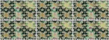 Düz Çiçek Elementleri Tasarımı. Renkli Bahar Temalı Kusursuz Arkaplan. Güzel çiçek deseni. Tarafsız renklerde çiçekler.